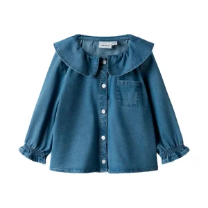 CAMICIA A MANICHE LUNGHE CON TASCHINO